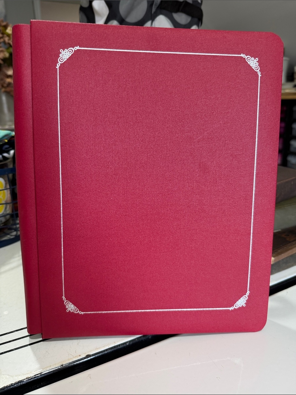 Creative Memories 8.5x11 Red Scrapbook Album